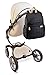 maman Diaper Bag Backpack with Stroller Straps. Baby Diaper Backpack For Women, Men, with Matching Changing Pad.