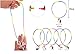 klmars Rainbow Unicorn Party Favors(48Pack)-Unicorn Bracelets,Bookmark,Necklaces,Keychains,Wristbands for Kids Birthday Party Favor Supplies-Best Themed Pack Novelty