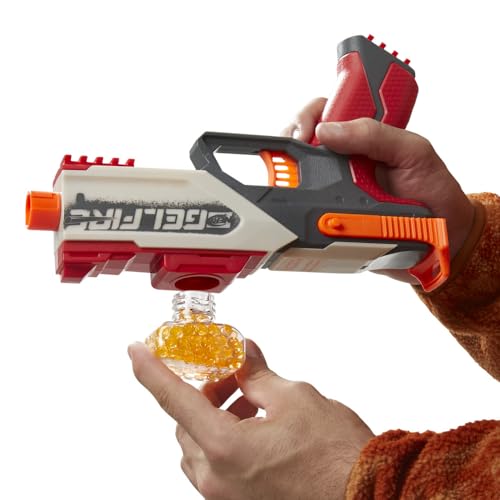 Nerf Pro Gelfire Legion Spring Action Blaster, 5000 Gelfire Rounds, 130 Round Hopper, Protective Eyewear, Slam Fire, Ages 14 & Up 3
