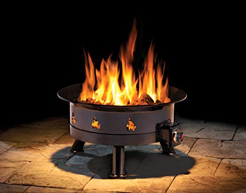 Outland Firebowl 883 Mega Outdoor Propane Gas Fire Pit with UV and Weather Resistant Durable Cover, 24-Inch Diameter 58,000 BTU (Renewed) - Thumbnail 6