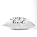 Anna Flora | Let’s Stay In Bed Pillow Cover | Home Décor | Bedding Décor | Simple Quotes Pillow Cover | Love Pillowcase | Wedding Gift | Couple Gift | Love Quotes