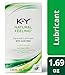 K-Y Natural Feeling Personal Lubricant With Aloe Vera- Safe To Use Lube With Latex Condoms, Devices, Silicone Sex Toys and Vibrators, Free Of Paraben, Glycerin, Hormones, and Fragrances, 1.69 oz.