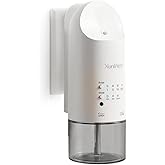 Waterless Diffuser Plug in Wall, 160mL Home Scent Diffuser for Aroma &amp; Fragrance Oil, Up to 500 Sq Ft, 4 Scent Intensity Levels, 12H/24H Timer, Smart Light Sensor Modes, Quiet Aroma Diffuser, White