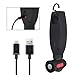 Proster LED Work Light 3W Rotatable LED COB Inspection Lamp with 2 Modes Rechargeable Flashlight Torch with Hanging Hook and Magnetic Base for Auto Repair Garage Emergencies Caving Camping Hunting