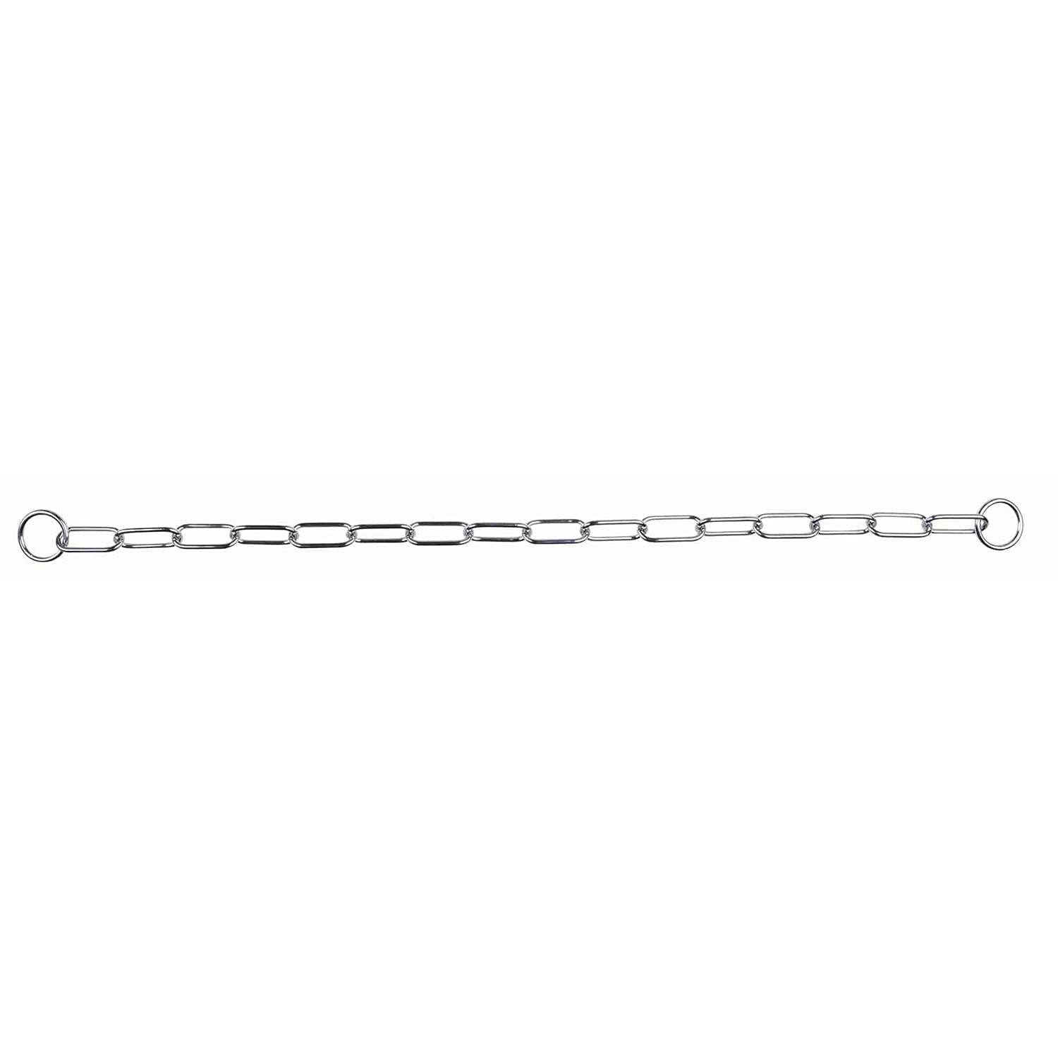 Trixie Chrome Long Link Choke Chain, 70 x 4 mm Thickness