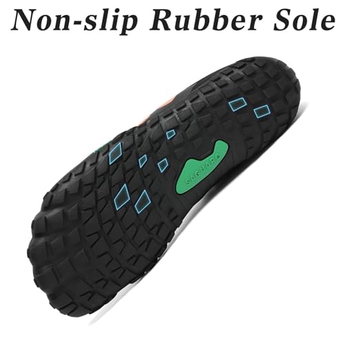 SAGUARO Unisex Barefoot Shoes, Trail Running Shoes, Quick-Drying Water Sports Shoes, Sizes EU 36–47 (UK 3–12)