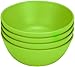 Green Eats 4 Pack Snack Bowl, Green