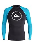 Quiksilver Mens QuiksilverTM Lock Up Long Sleeve Rashguard Eqywr03012