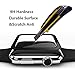 [2-Pack] Apple Watch Serie 4 40mm Screen Protector, EcoPestuGo [9H Hardness] [Anti-Scratches] [Anti-Fingerprint] Tempered Glass Screen Protector Film Compatible Watch Serie 4 40mm [Black]