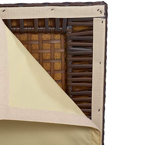Kissenbox Davenport Braun 49 cm x 108 cm x 46 cm – Bild 4