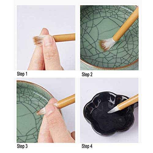 ZLY Chinese Calligraphy Brush Set Writing Drawing Ink Brushes, Japanese