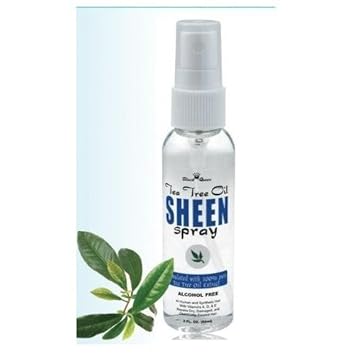Black Queen Tea Tree Oil Sheen Spray 8 Oz
