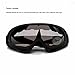 Freehawk® Adjustable UV Protective Outdoor Glasses Motorcycle Goggles Dust-proof Protective Combat Goggles Military Sunglasses Outdoor Tactical Goggles to Prevent Particulates in Dark Brown