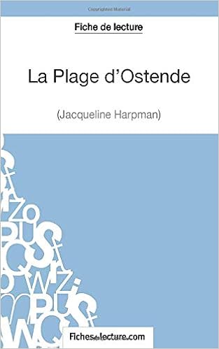 La Plage Dostende De Jacqueline Harpman Fiche De Lecture