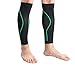 Kistar Compression Calf Sleeves(Pair) Unisex - Running & Cycling. Improves Circulation and Recovery (S/M)