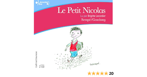Le Petit Nicolas Audio Cd French Edition Ecoutez Lire 9782070535569 Rene Goscinny Jean Jacques Sempe Gallimard Books Amazon Com
