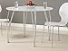DHP Bentwood Chrome Legs, Set of 4 Chrome Legs. DHP Bentwood Table top Sold Seperately