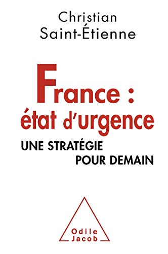France : état d'urgence : Une stratégie pour demain by Christian Saint-Etienne