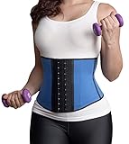 Latex Workout Waist Training Corset Shapewear Girdle by Pure Shapes PS102