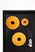 6-Piece Sunflower Theme Decorations Tissue Paper Fan Party Supplies Perfect for Classroom Baby Shower Wedding Birthday Backdrop Garland (Two 24 inch, Two 16 inch, Two 9.5 inch.)