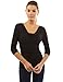 PattyBoutik Women's Cowl Neck Faux Crystal Backless Top