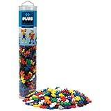 PLUS PLUS - Construction Building Toy, Open Play Tube - 240 Piece - Basic Color Mix