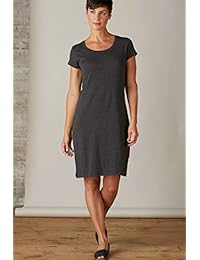 Fair Indigo Fair Trade - Camiseta de cuello redondo