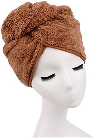 Vimeet Microfiber Hair Towel Ultra Absorbent Twist Large Hair Turban Drying Cap Hair Wrap Hair Drying Towels