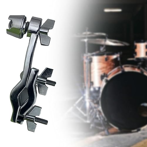 Cymbal Clamp MuzcYM Metal Cymbal Stand Holder Extension Mount Clamp With Cymbal Boom Stand Arm Drum Set Extension Clamp Cymbal Pack
