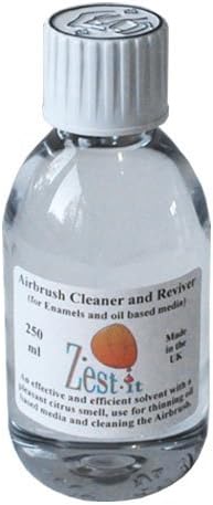 Zest It : Airbrush Cleaner and Reviver for Enamel and Oil Based Media 250ml by Zest-It