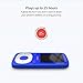 MP3 Player with Bluetooth, 16GB Portable Audio Music Player with FM Radio Voice Recorder Headphones, Sports MP3 Player Support Up to 128GB