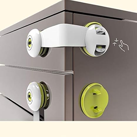 Cerraduras de seguridad para armario de seguridad infantil, cierre de