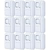 GE Personal Security Window and Door Alarm, 12 Pack, DIY Home Protection, Burglar Alert, Magnetic Sensor, Off/Chime…