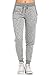 My Yuccie Women's Slim French Terry Jogger Sweatpants with Side Pockets