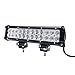KAWELL 12 Inches 72W Cree Led Light Bar Combo Beams IP67 Waterproof Led Driving Lights for Pickup Jeep offroad Truck Camper Wagon Boat