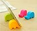 Mziart 5Pcs Lovely Cartoon Mini Elephant Shaped Smart Phone Cellphone Stand Holder Mount for Apple iPhone 6 6S Plus 5S 4S iPad 2 3 4 Air Mini Retina Tablet Samsung Galaxy Note HTC Nexus(Multicolor)