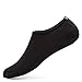 CIOR Water Skin Shoes Aauq Socks With New Upgraded Durable Outsole, XL: US Women: 8.5-9.5 Men: 8-9, Black