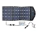 ACOPOWER 12V 120W Portable Solar Panel Kit; Foldable Solar Suitcase for RV, Boat Compatible Multiple Kinds of Power Station with Quick Charge 3.0, 12AWG Cable with Solar Male/Female Quick Connectors