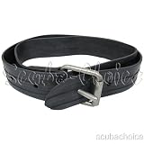 Scuba Choice Spearfishing Free Dive Heavy Duty Rubber Weight Belt with SS Buckle, 53", 1.3-Meter