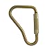 Fusion Climb Prima High Strength Auto Lock Ladder Hook Carabineer, Gold