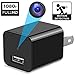Spy Camera - Hidden Camera - Surveillance Camera - HD 1080P - Mini Spy Camera - Spy Cam - USB Hidden Camera - Nanny Camera - Best Spy Camera Charger - Hidden Camera Charger - USB Camera - Secret Camer