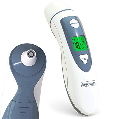 Medical Ear Thermometer with Forehead Function - iProven DMT-489 - Upgraded Infrared Lens Technology for Better Accuracy new