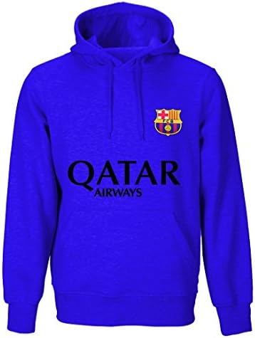 MAP Collection Barcelona Adult Hoodies (Small, Blue)