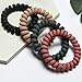10Pcs Spiral Hair Ties Plastic Elastics Hair Ties No Crease Coil Hair Ties telephone cord hair ties