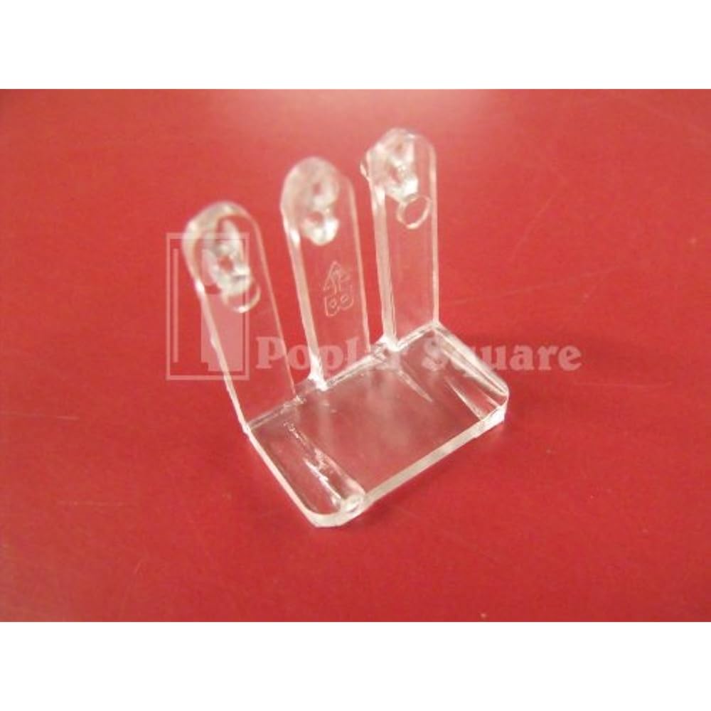 Clear Plastic False Front Clips 1931CL (4 Clips) Home & Kitchen eBay