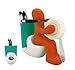 RICSB 'The Butt' Office Supply Station Desk Accessory Holder, Orange