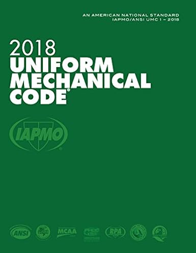 2018 Uniform Mechanical Code Comfortable Cowl with Tabs