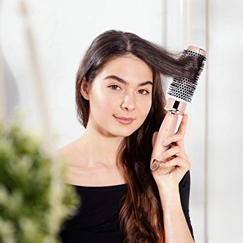 Navaris Hair Brush 3pcs Set Paddle Brush, Round Brush, Vented Brush