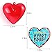 JOYIN 28 Pcs Animal Figures Filled Hearts with Valentine Cards for Kids Valentine Classroom Exchange Party Favors, Valentine Gift Exchange, Game Prizes and Carnivals Gift