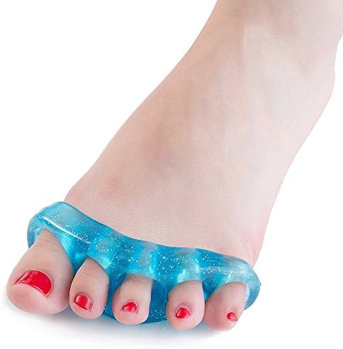 Gel Toe Separator ,Bunion Splint,Toe corrector,Toes eversion orthotics for Relaxing Toes Stretch and Sooth Tired and Painful Feet(M)